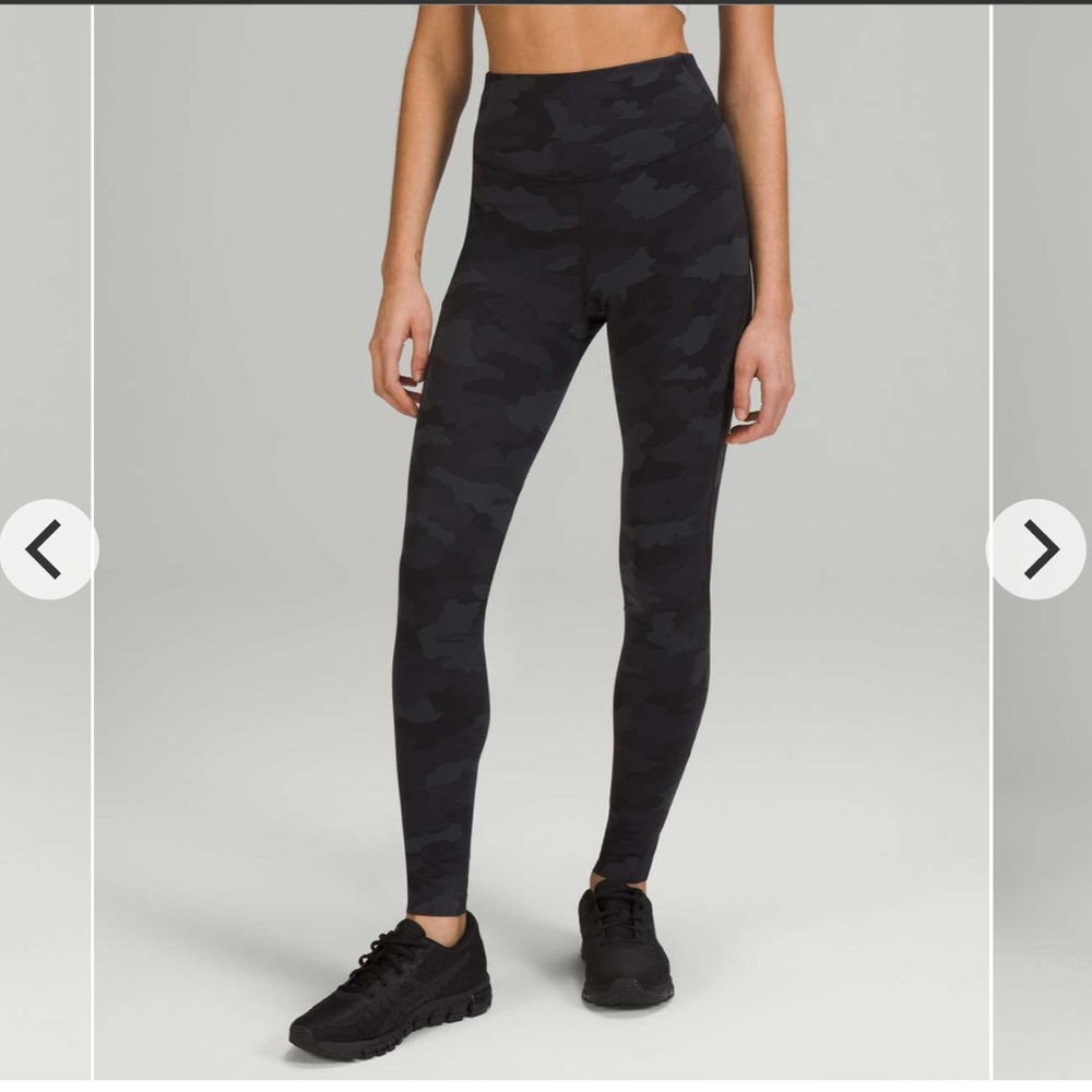 Lululemon base pace HR tight 25” Camo